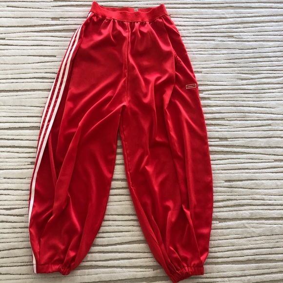ADIDAS ORIGINAL Track Pants  W/Side Bands - Picture 2 of 5